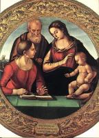 Signorelli, Luca - Madonna and Child with St Joseph and Another Saint